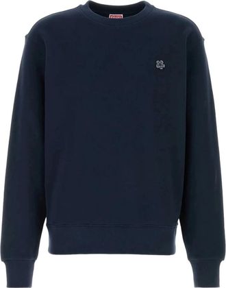 Kenzo Boke Flower Sweatshirt - Heren - Sweatshirts - Blauw - L - Katoen - Hoodies & sweatvesten
