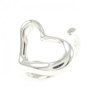 Tiffany & Co. Open Heart Silver 925 Band Ring (Pre-Owned)