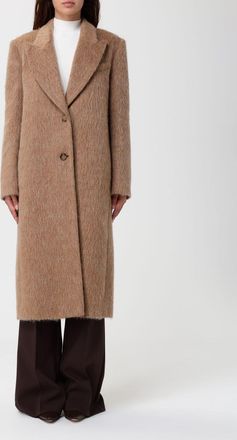 Twinset Coat TWINSET Woman color Camel