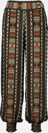 Johanna Ortiz Nareem silk georgette balloon pants