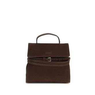 Moschino Brown Calf Leather Bos Taurus Womens Handbag
