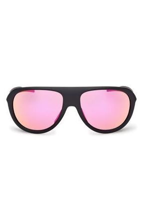 adidas Pilot Sunglasses in Matte Black/Gradient at Nordstrom Rack