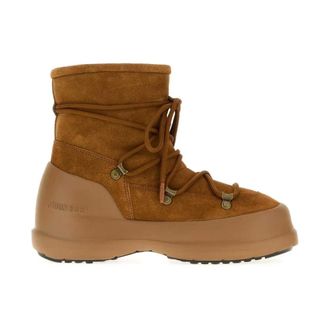 Moon Boot Botas Luna de Ante - Sport - Mujer - Marr&oacute;n - 36 EU