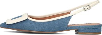Bibi Lou Schoenen, Dames, Blauw, 42 EU, Blauwe Slingbacks Elegante Stijl Schoenen