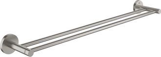 GROHE 40 802 Dc1 Essentials Toallero Doble Supersteel - Ref: 40 802 Dc1