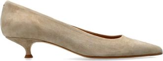 Aeyde Schoenen, Dames, Grijs, 37 1/2 EU, Leer, Cari Pumps