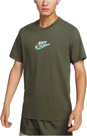 Nike Sportswear Graphic T-Shirt Asia Sizing Khaki Green FZ5398-325