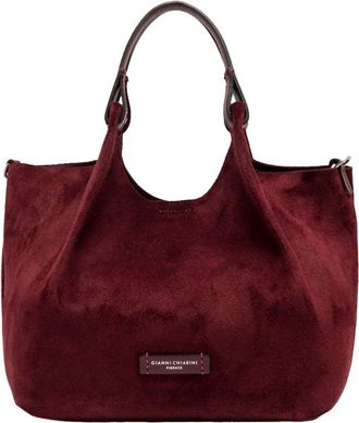 Gianni Chiarini Womens Handbag Dua Burgundy Handbags Hand Bags