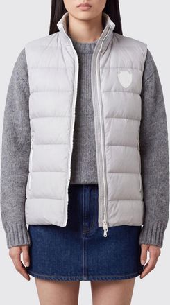 Brunello Cucinelli Gilet imbottito in nylon trapuntato con collo alto