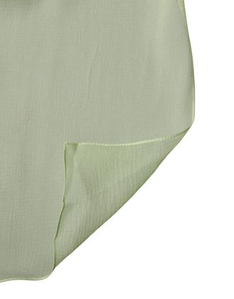 Dolce & Gabbana Womens Light Green Silk Neck Wrap Stole 200cm X 134cm Scarf