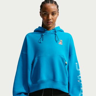 Nike Womens Nike ACG USA Hoodie in Blue | IB7308-469