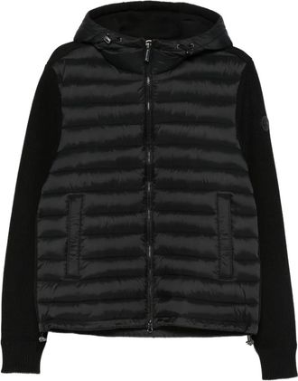 Colmar Piumino trapuntato con cappuccio - Nero