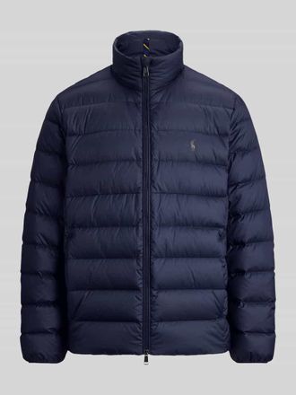 Polo Ralph Lauren Regular Fit Steppjacke mit Logo-Stitching in Marine, Gr&ouml;&szlig;e XXL