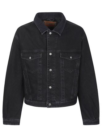 Diesel Black D-Ranger Cotton Trucker Jacket