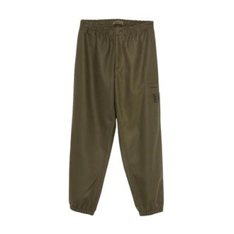 Stone Island Loose Broeken - Heren - Sweatpants - Groen - W33 - Katoen - Broeken