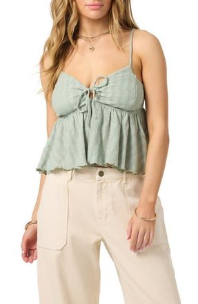 O'Neill Dellia Cutout Camisole in Desert Sage at Nordstrom, Size Xx-Large