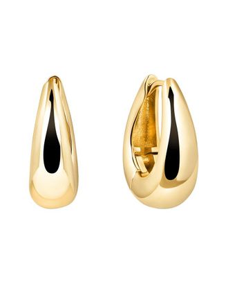 Electric Picks 14K Plated Mary-Kate XL Hoop Earrings