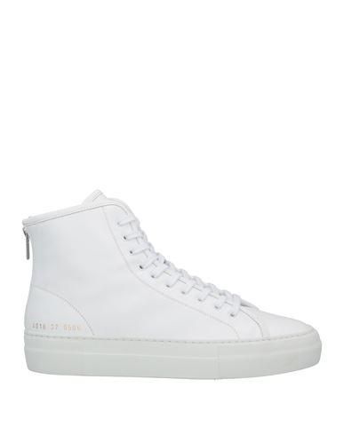 Baskets Common Projects Blanc Mi-haut - Taille 43, Occasion En Très Bon état, Style Minimaliste