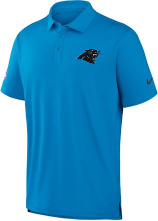 Nike Carolina Panthers Tour Nike Mens Dri-FIT NFL Polo in Blue | 04PF056N9D-3N3