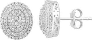 Effy Diamond Stud Earrings in White at Nordstrom Rack