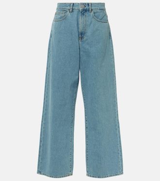 Róhe Low-rise wide-leg jeans