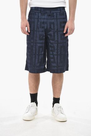 Givenchy Shorts Monogram con Elastico in Vita Givenchy