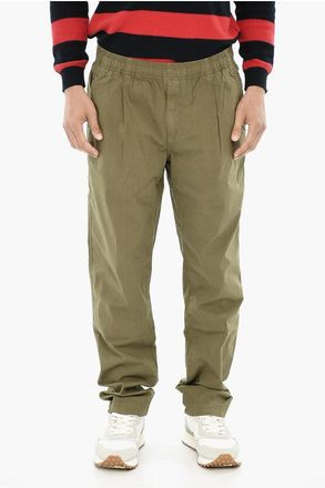 Woolrich Single-Pleat Stretch-Cotton Pants with Elastic Waist size Xl