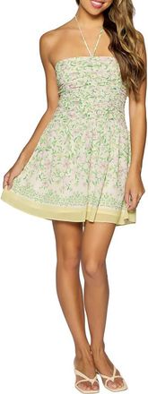 Lost + Wander Wisteria Muse Minidress in Green-Multi at Nordstrom, Size X-Small