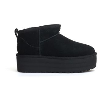 UGG Winter Boots, female, Black, Size: 10 US Classic Ultra Mini Platform