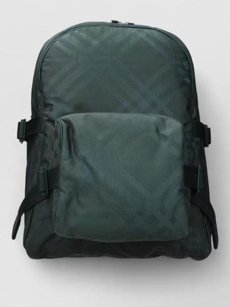 Burberry nylon checked backpack