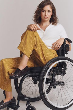 Maeve The Colette Magic Fabric Crop Wide-Leg Pants by Maeve