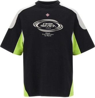 Casablanca Colour Block Logo T-shirt
