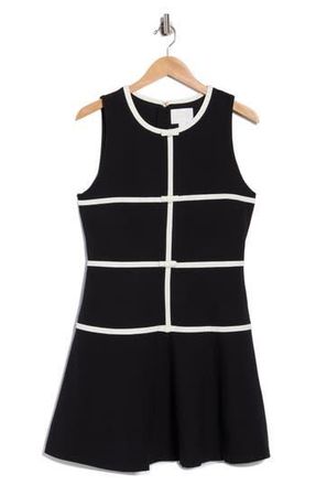 Lilly Pulitzer Clancie Sleeveless Drop Waist Dress in Noir at Nordstrom Rack, Size 14