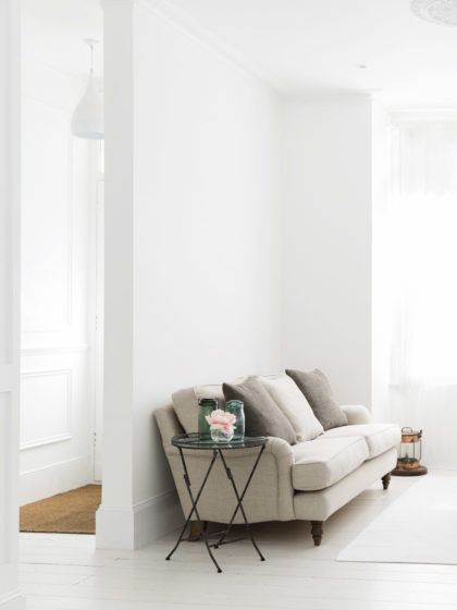 This Home Will Have You Seriously Considering White Floorboards