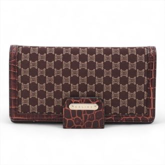 Celine Brown Long Wallet (Bi-Fold) (Pre-Owned)