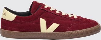 Veja Sneakers Panenka in pelle scamosciata trapuntata con logo a contrasto