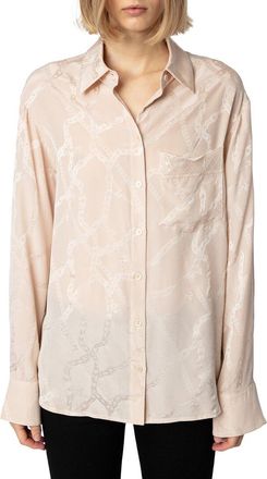 Zadig&Voltaire Chaines Silk Top