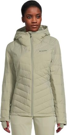 Columbia Joy Peaktm II Hooded Jacket Womens Clothing Safari : 2XL, Polyester