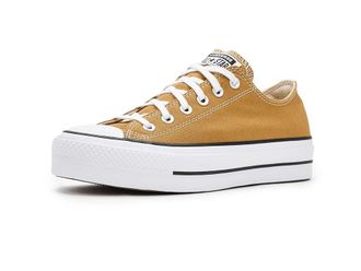 Converse Chuck Taylor All Star Lift Platform Low Top Womens Shoes Honey Stick/White/Black : 10.5 B - Medium, Canvas