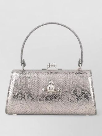 Vivienne Westwood doll xl structured clutch bag top handle