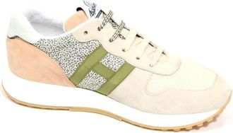 Hogan Sneakers met Nastro Detail - Dames - Sneakers - Veelkleurig - 35 EU - Leer - Schoenen