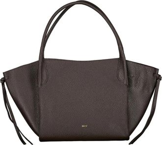 Abro Vibe Big Tote - Dames - Shoppers - Bruin - ONE Size - Leer - Tassen
