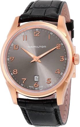 Hamilton Jazzmaster Thinline Grey Dial Mens Watch H38541783