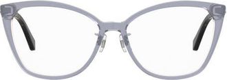 Kate Spade New York zahra 55mm cat eye optical glasses in Grey Beige at Nordstrom