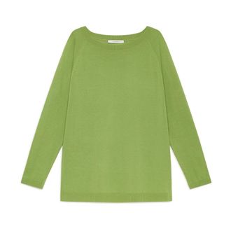 Maliparmi Maglia - Dames - Ronde hals truien - Groen - XL - Truien & Vesten