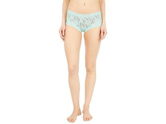 Hanky Panky Signature Lace Boyshort Womens Underwear Mint Sprig : LG, Cotton/Lace/Nylon