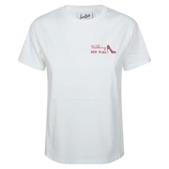 MC2 Saint Barth T-shirt Emilie in cotone a girocollo - - Tops - Donna - Bianco - S