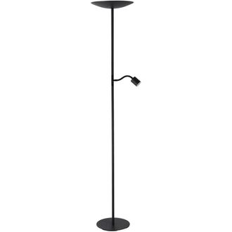 Loops Stylish Black LED Floor Lamp for Indoor Use - Elegant Lighting