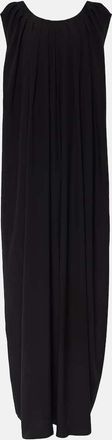 FFORME Pleated silk maxi dress