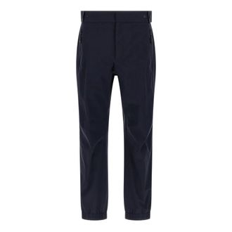 Moncler Gore-Tex Joggingbroek - Heren - Straight fit broeken - Blauw - XL - Broeken